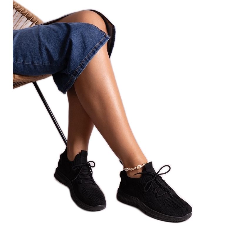 Black Khitam sports sneakers