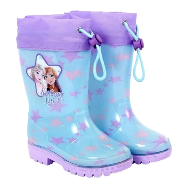 Coqui Perletti Frozen Wellies 98077 blue Coqui Perletti Frozen Wellies 98077 blue