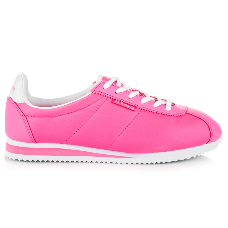 Ax Boxing Tied sports shoes pink
