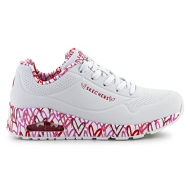 Skechers Uno-Loving Love 155506-WRPK white