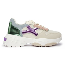 Seastar Multicolored women's sneakers beige
