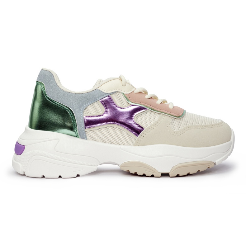 Seastar Multicolored women's sneakers beige