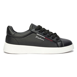 Black classic sports shoes