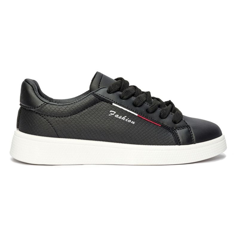 Black classic sports shoes