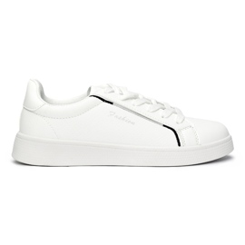 White classic sports shoes