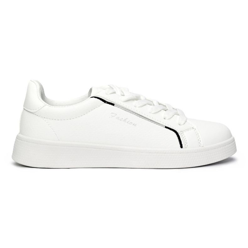 White classic sports shoes