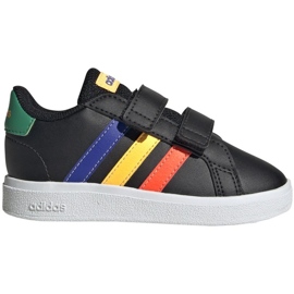 Adidas Grand Court Lifestyle Hook and Loop HP8918 shoes black