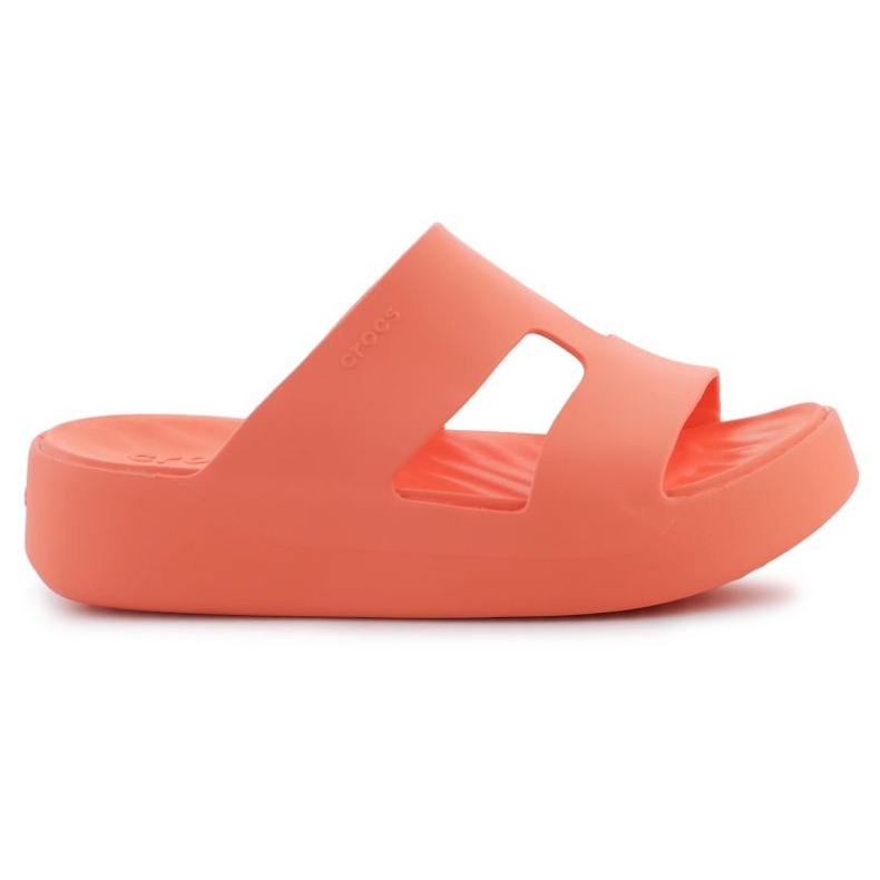 Crocs Getaway Platform H-Strap 209409-84F flip flops orange