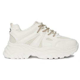 Women's white sneakers