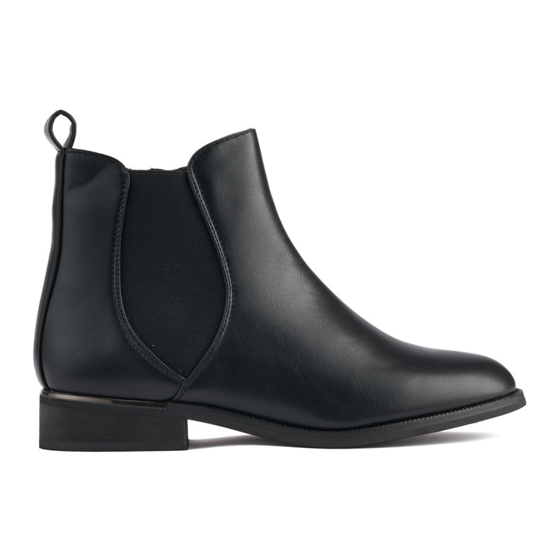 Black classic women's ankle boots Black classic women's ankle boots