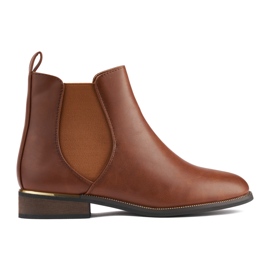 Brown classic women's boots