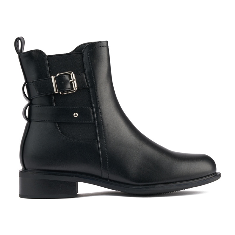 Black women's ankle boots