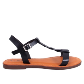 Pourta Black women's sandals