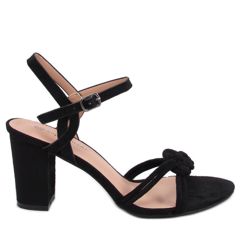 Hally Black high-heeled sandals Hally Black high-heeled sandals