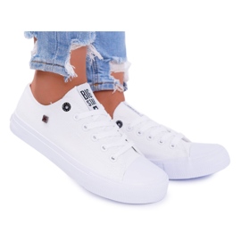 Women's Classic Low Sneakers Big Star AA274010 White