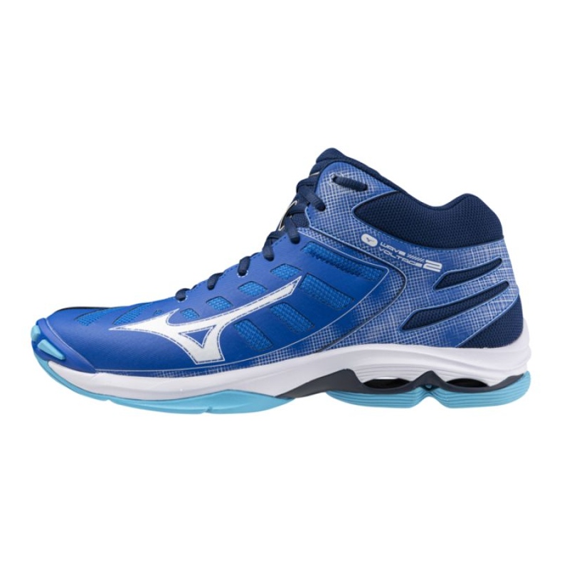 Mizuno Wave Voltage 2 Mid V1GA246501 shoes blue