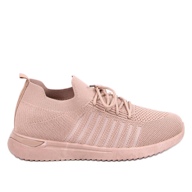 Sharpe Khaki sock sports shoes beige