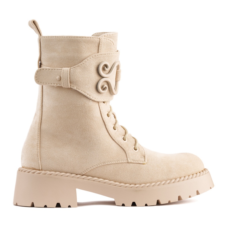 Women's suede beige workers