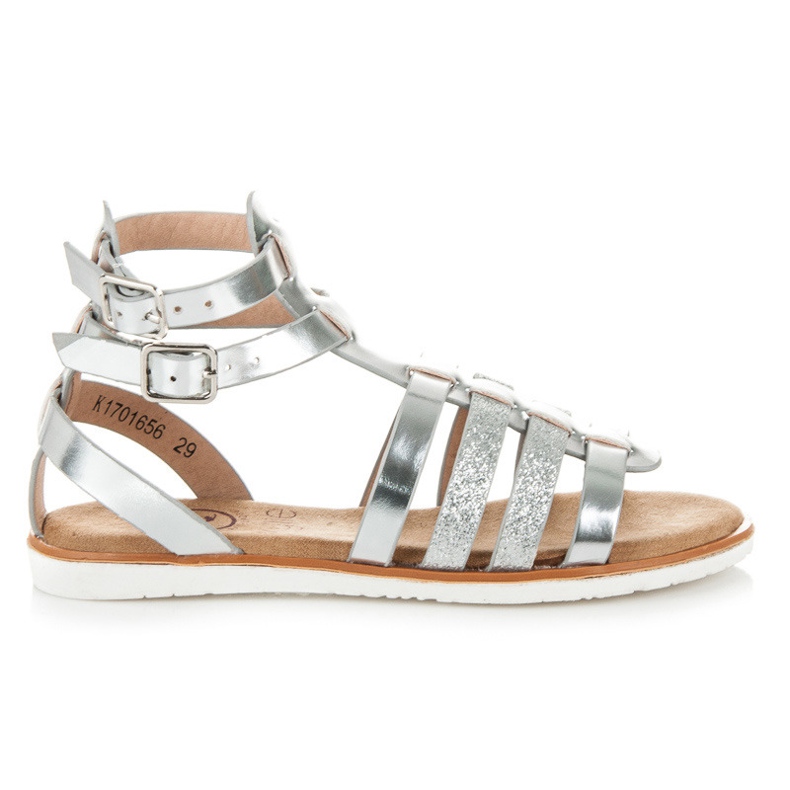 Kylie Roman sandals grey Kylie Roman sandals grey