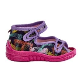 Lemigo Slippers Sandals Children Nel 310-06 Gokids Multicolor purple