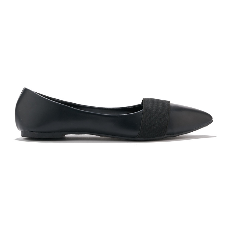 Ladies' black ballerinas Ladies' black ballerinas