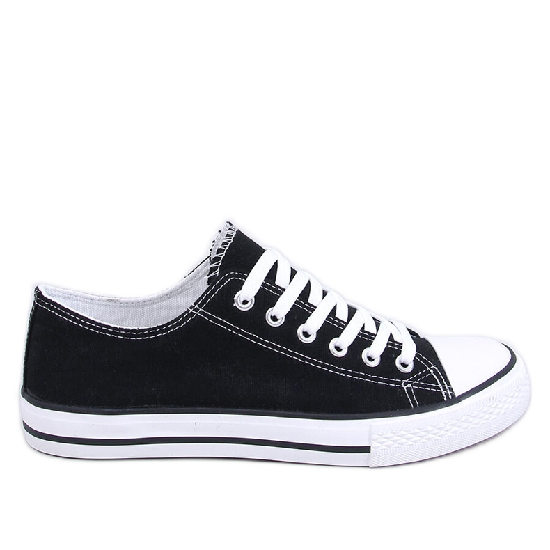 Basic Black women's classic sneakers