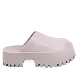 Foam clogs Ernest Khaki beige