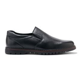 Men's Black Slip-On Shoes Men's Black Slip-On Shoes