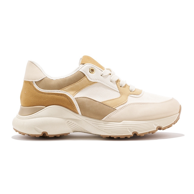 Women's beige sneakers Women's beige sneakers