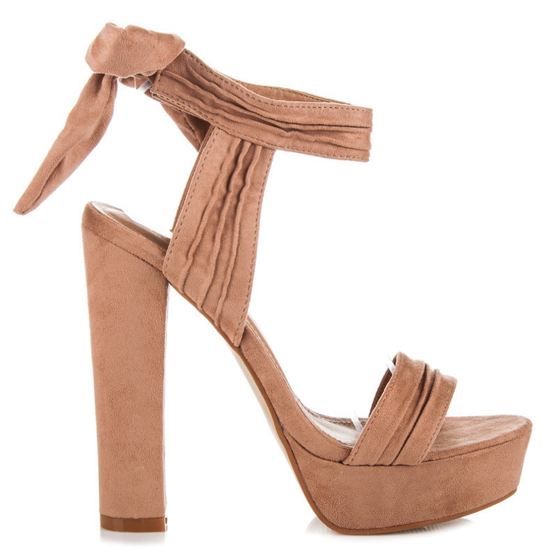 Comer Sandals On The Platform With A Binding brown