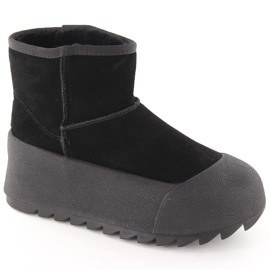 Snow boots women's mukluki black Big Star OO274A213 Snow boots women's mukluki black Big Star OO274A213