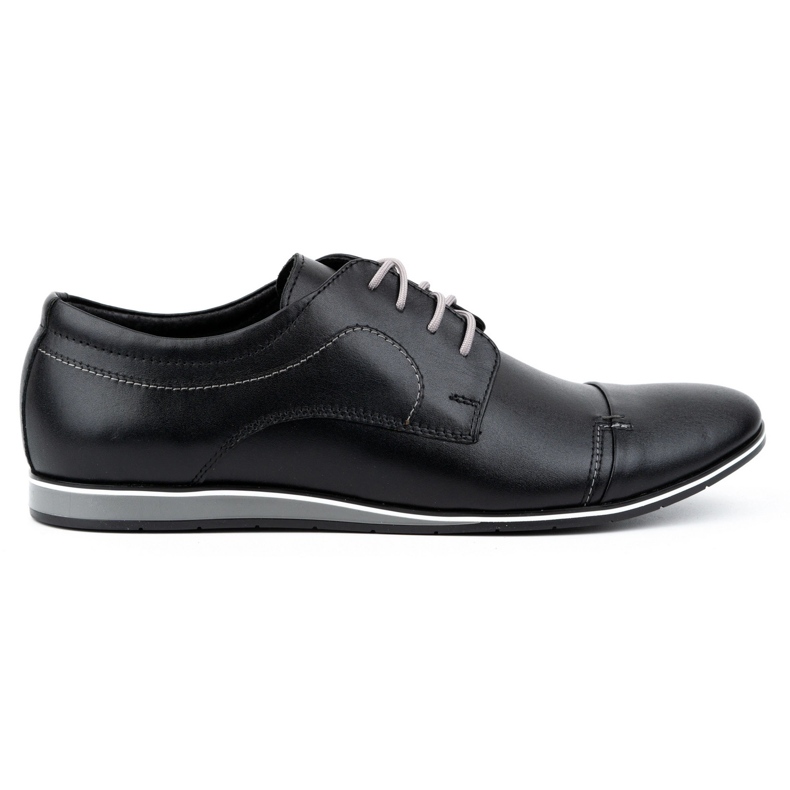 Olivier Men's leather elegant shoes 276LU black