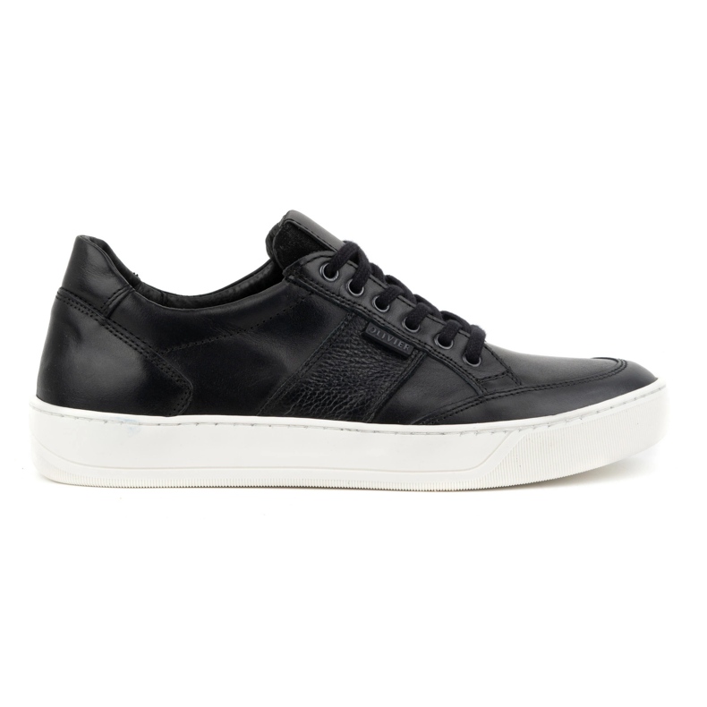 Olivier Men's casual leather shoes 873KNT black Olivier Men's casual leather shoes 873KNT black