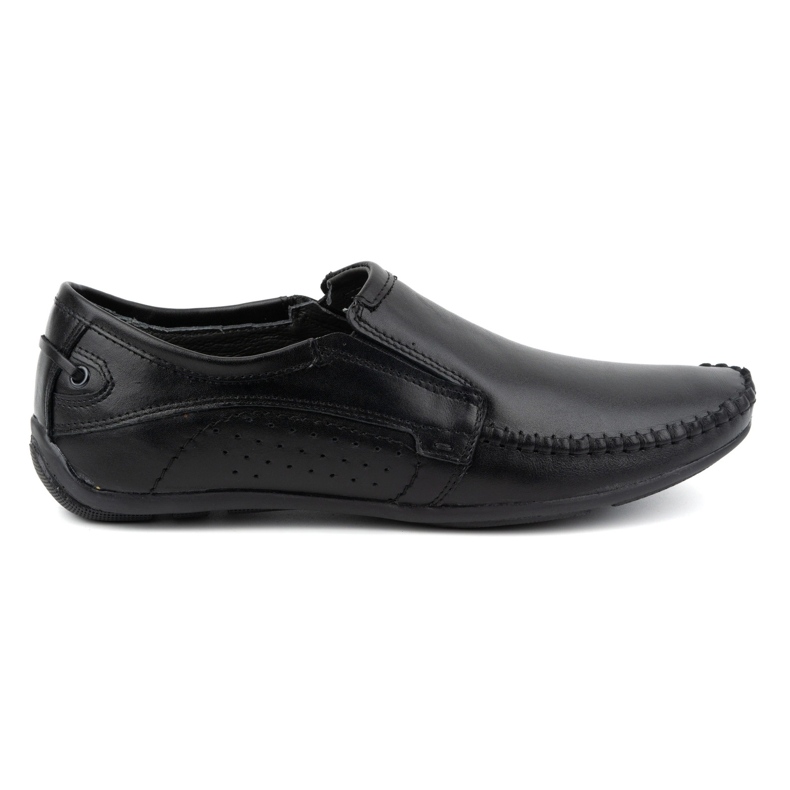 Olivier Men's leather slip-on loafers 4206 black Olivier Men's leather slip-on loafers 4206 black