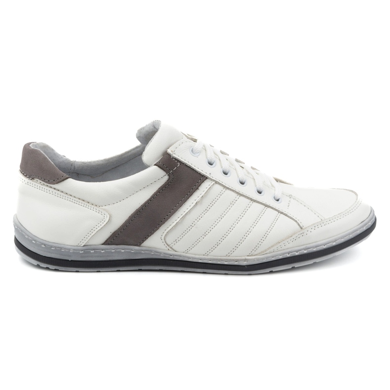 KOMODO Men's Leather Half-Boots 236K White