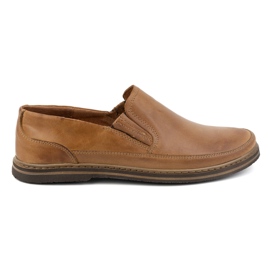 Olivier Men's leather shoes 612 ginger orange Olivier Men's leather shoes 612 ginger orange