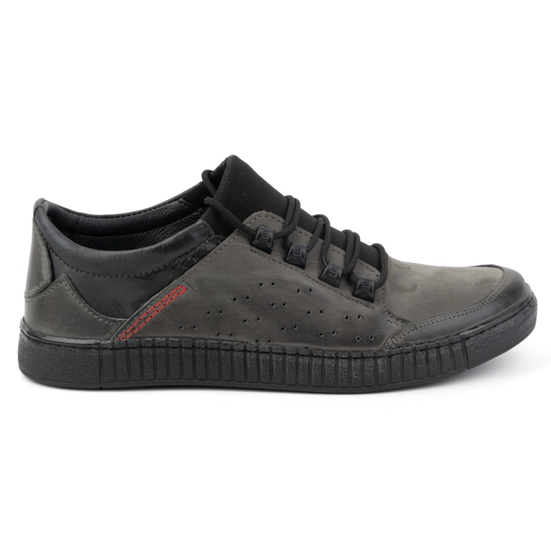 Olivier Men's Lace-Up Leather Shoes 287KZ Gray grey Olivier Men's Lace-Up Leather Shoes 287KZ Gray grey