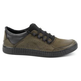 Olivier Men's Lace-Up Leather Shoes 287KZ Green Olivier Men's Lace-Up Leather Shoes 287KZ Green