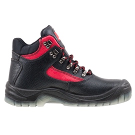 URGENT Work shoes safety ankle boots with metal toe cap 102S3 Tpu black