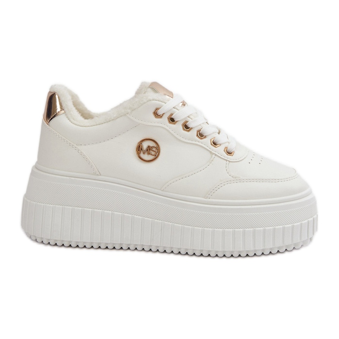 Sneakers Sports Shoes Women Insulated On A Massive Sole White Ardiela Sneakers Sports Shoes Women Insulated On A Massive Sole White Ardiela