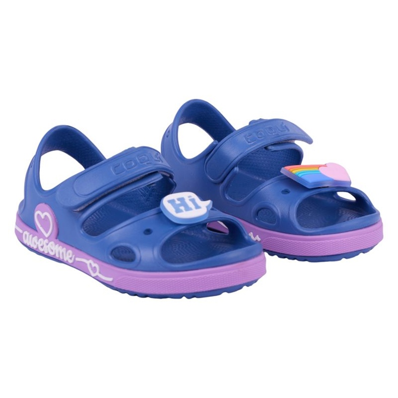 Coqui Yogi Sandals 92800617418 blue Coqui Yogi Sandals 92800617418 blue