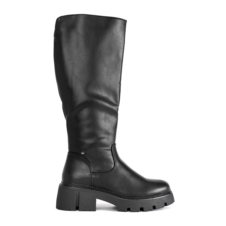 Black Sergio Leone women's riding boots
