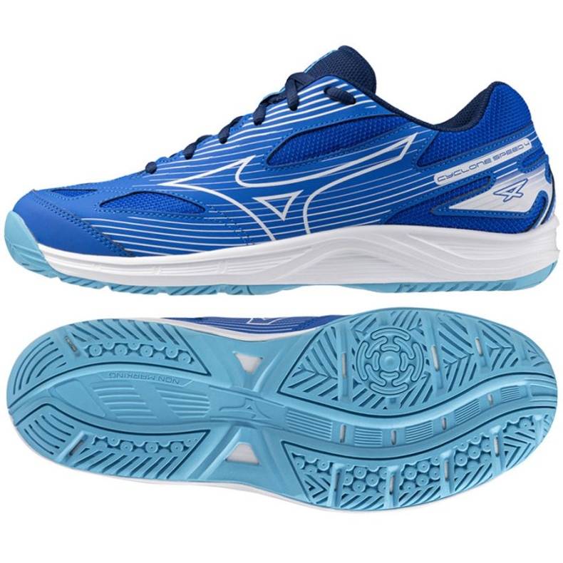 Mizuno Cyclone Speed ​​4 V1GA238001 shoes blue