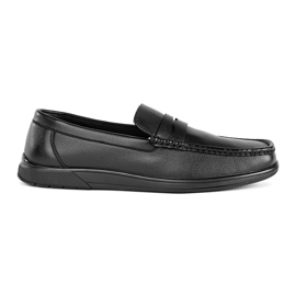 Black slip-on loafers for men Black slip-on loafers for men