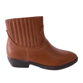 Brown insulated cowboy boots Jolicoeur Brown insulated cowboy boots Jolicoeur