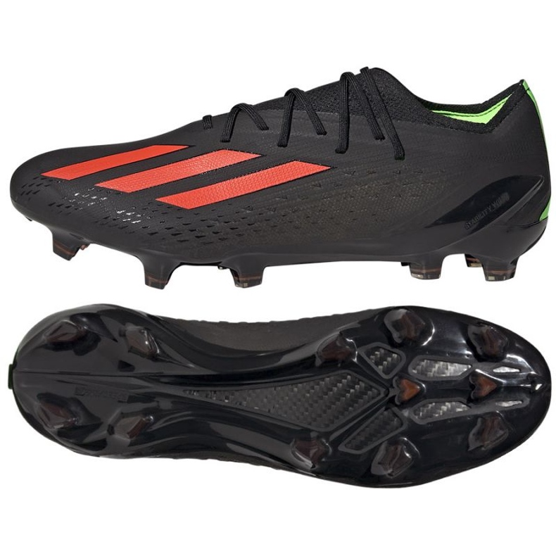 Adidas X Speedportal.1 Fg Football Boots GW8429 black Adidas X Speedportal.1 Fg Football Boots GW8429 black