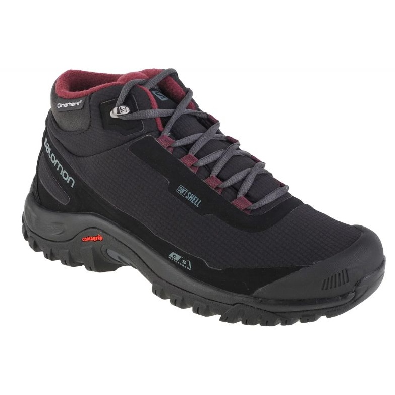 Salomon Shelter Cs Wp 411105 shoes black Salomon Shelter Cs Wp 411105 shoes black