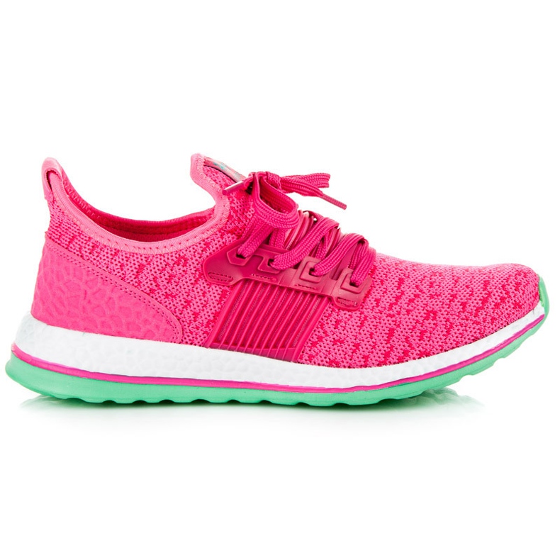 American Club Sports Shoes On The Binding pink