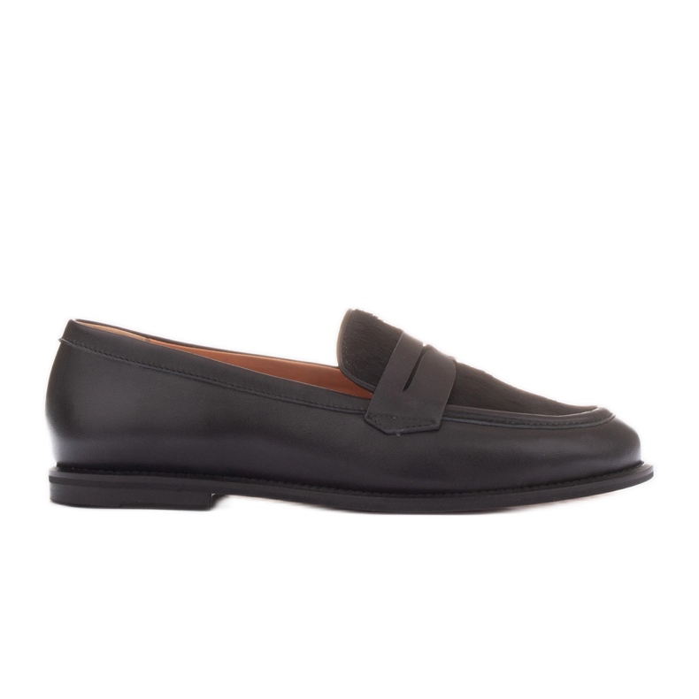 Marco Shoes Lorenzo Pony Loafers black