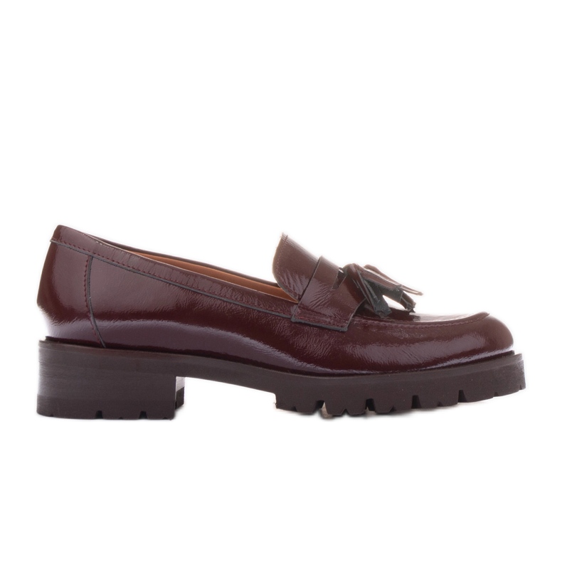 Marco Shoes Fabienne loafers red